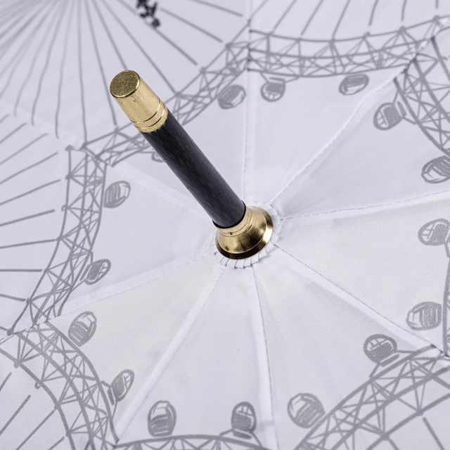 SOAKE Storm King Walking Stick Umbrella - London 