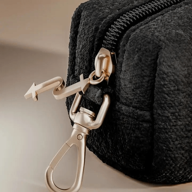 By Teddy Boucle Midnight - Poop Bag Holder 