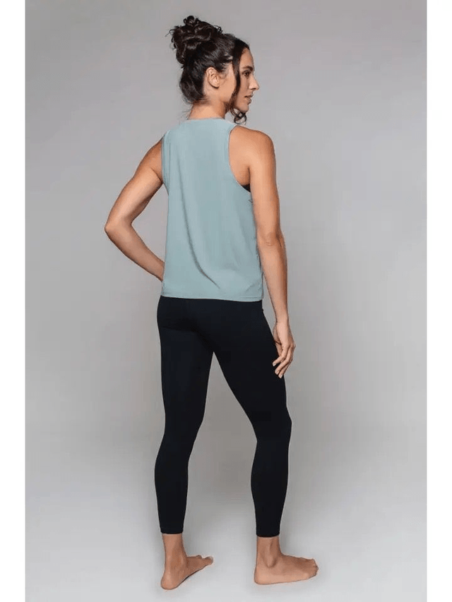 Born Nouli Relaxed Studio Tank Vest - Soft Sage