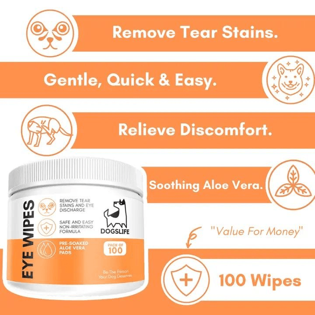 Dog's Life Eye Wipes