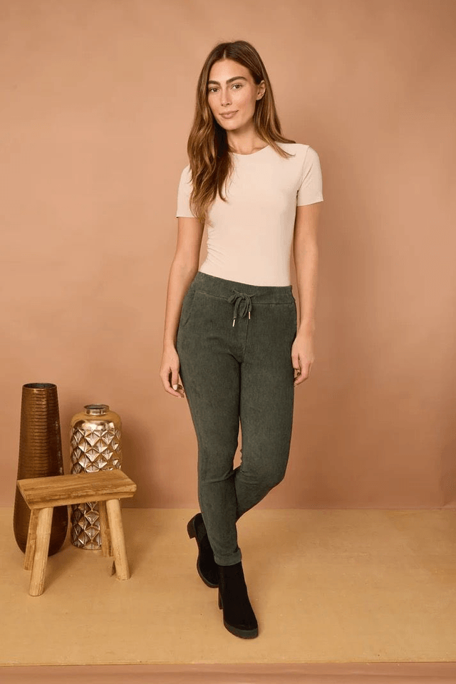 Fine Needlecord Magic Trousers