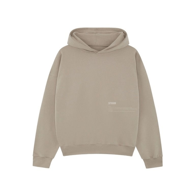 STORM Active Everyday Oversized Hoodie - Stone 