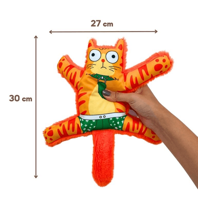 WufWuf - Catto Squeaky Plush Dog Toy