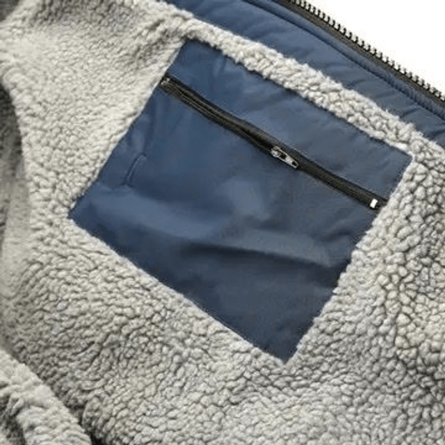 Gumbies S-Cape Robe - Navy & Grey