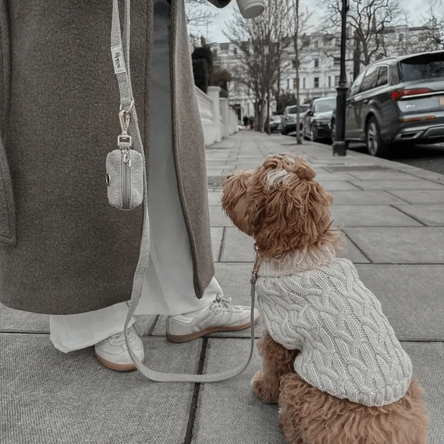 By Teddy Boucle Matcha - Poop Bag Holder
