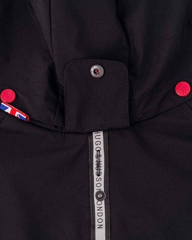 Hugo & Hudson Reflective Water-resistant Overall - Black