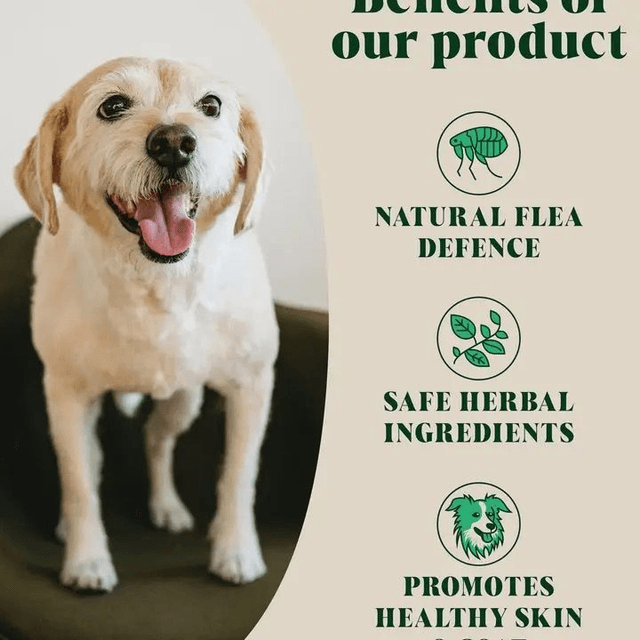 Hackney Dog House - Natural Flea & Tick Topper