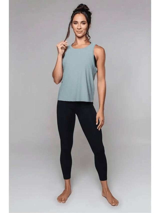 Born Nouli Relaxed Studio Tank Vest - Soft Sage