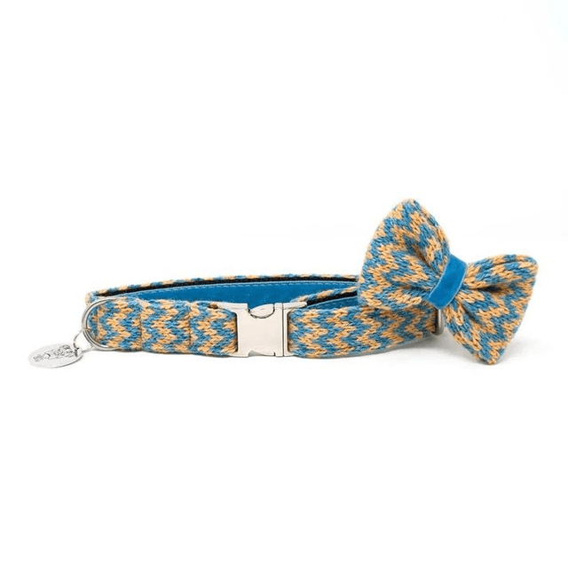 Stocky & Dee Blue Sherbet Bow Tie 