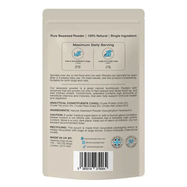 Hackney Dog House - Plaque Powder 