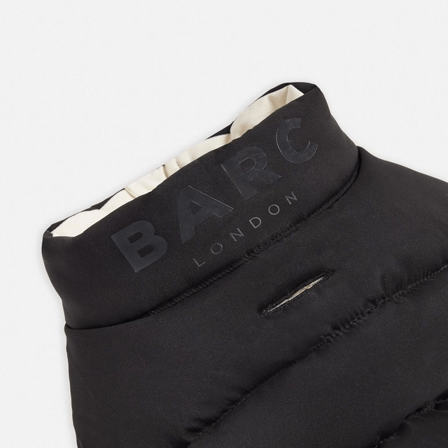 Barc London Reversible Puffer Jacket - Black & Cream