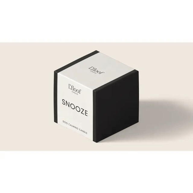 L'floof SNOOZE Dog Calming Candle (Pine, Cedarwood, Lavender and Geranium) 
