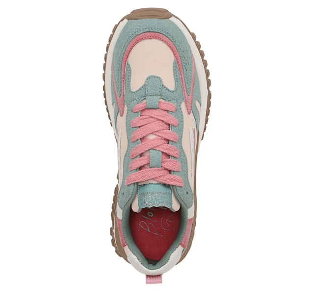 Blowfish Malibu Retro Trainers - Green / Pink