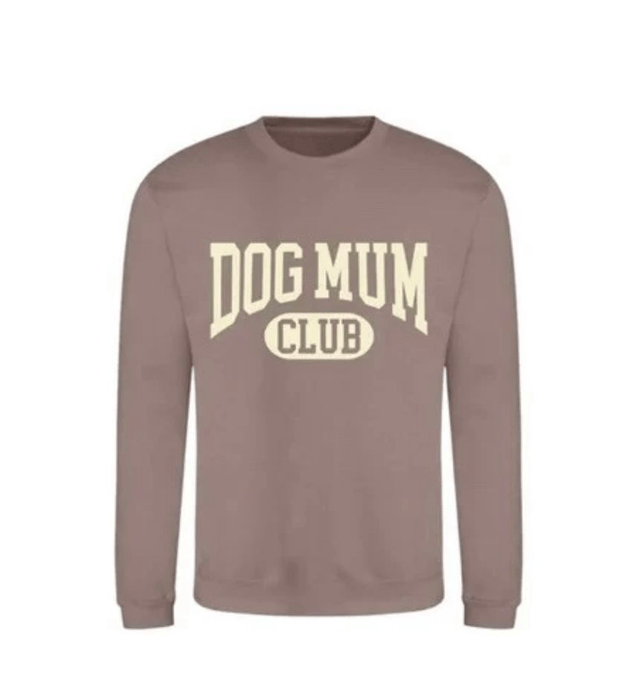 Syd&Co Dog Mum Club Sweatshirt - Mocha