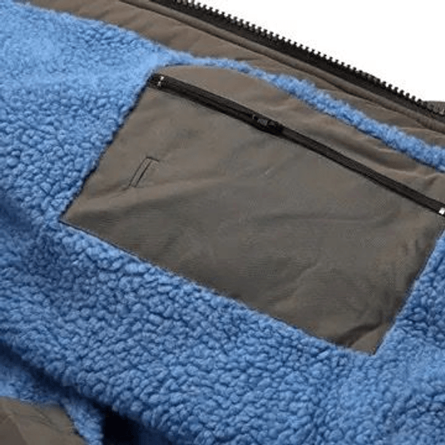 Gumbies S-Cape Robe - Charcoal & Blue