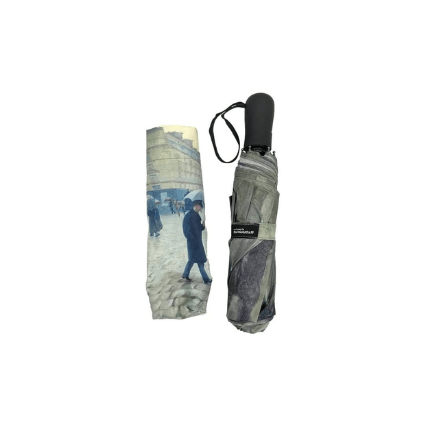 SOAKE Storm King Folding Umbrella - Caillebotte Paris Rainy Day