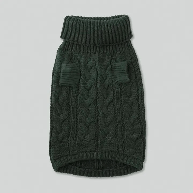 Hackett X Hugo Hudson Cable Knit Jumper - Green