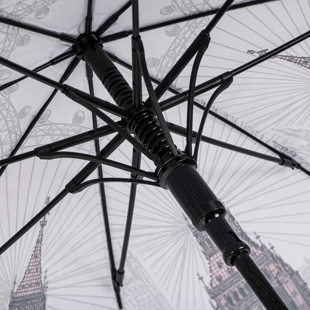 SOAKE Storm King Walking Stick Umbrella - London 
