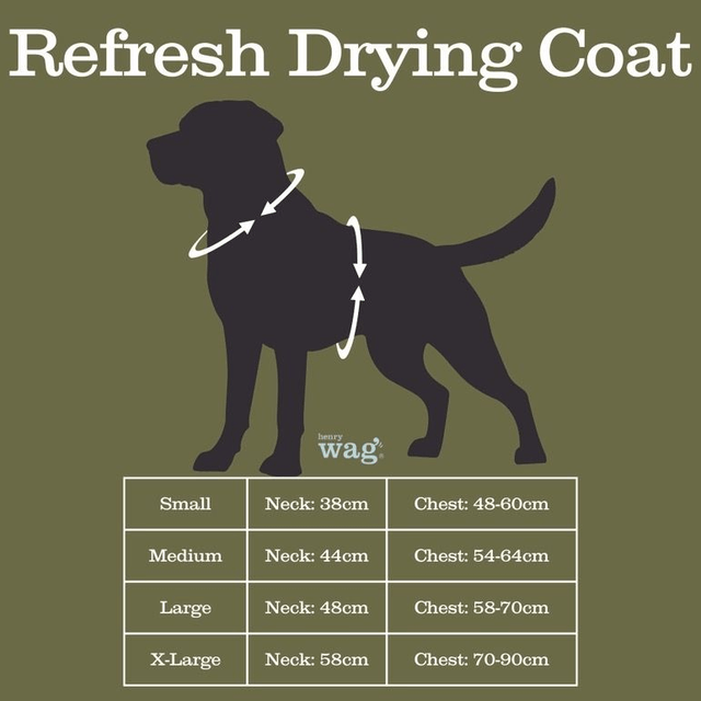 Henry Wag - Refresh Drying Coat