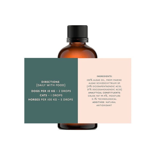 Cub Omega-3 Algae Oil (Salmon Alternative) 