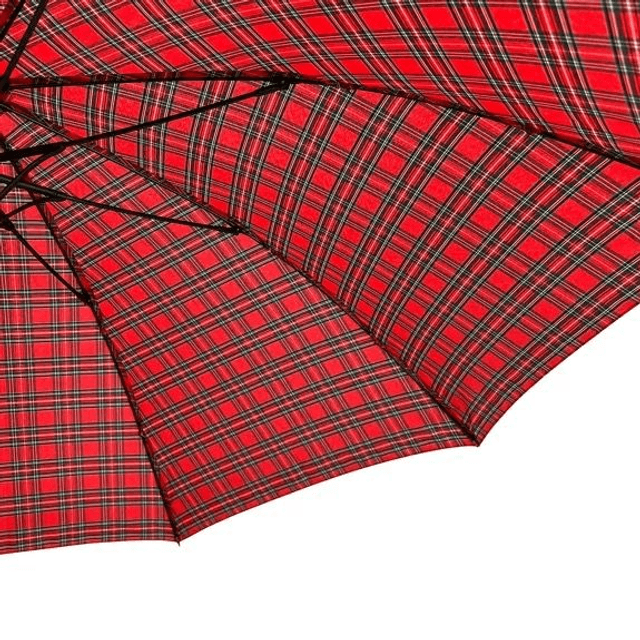 SOAKE Tartan Walker Umbrella - Red