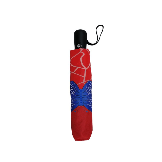 SOAKE Storm King Folding Umbrella - Stained Glass Butterfly