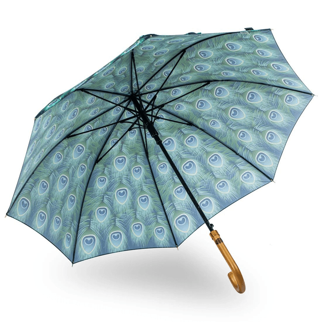 SOAKE Storm King Walking Stick Umbrella - Peacock