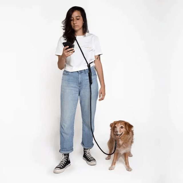 Zee.Dog Hands Free Lead - Black