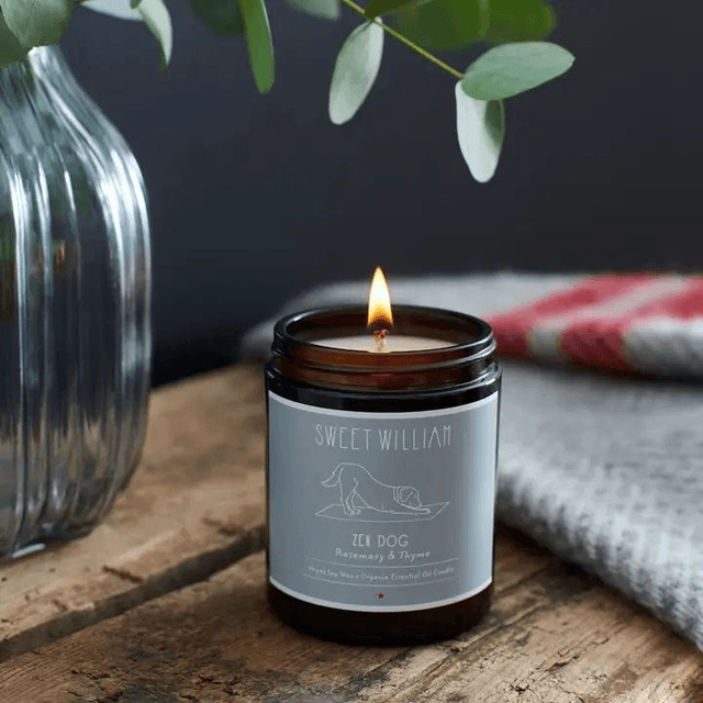 Sweet William Organic Candle - Zen Dog