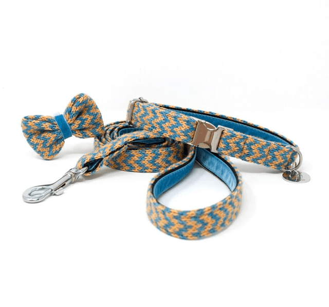 Stocky & Dee Blue Sherbet Bow Tie 