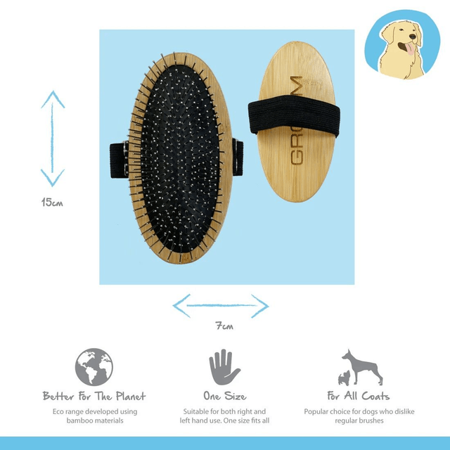 Happy Pet - Bamboo Palm Brush