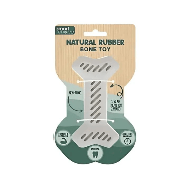 WufWuf - Natural Rubber Bone Toy