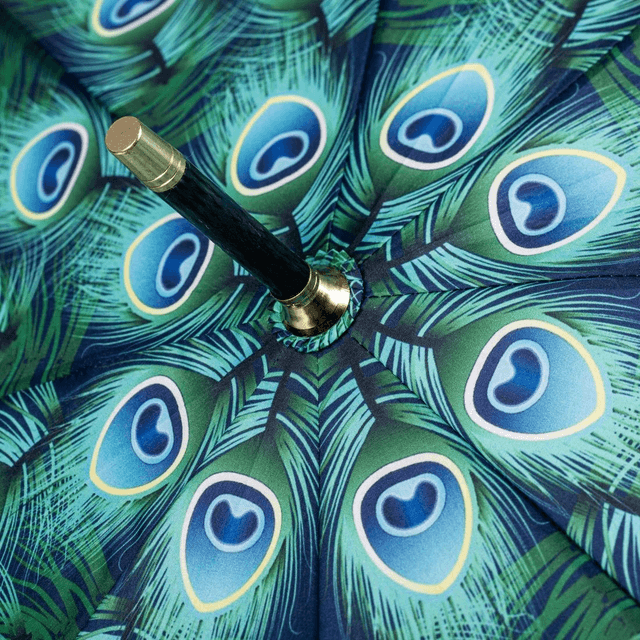 SOAKE Storm King Walking Stick Umbrella - Peacock