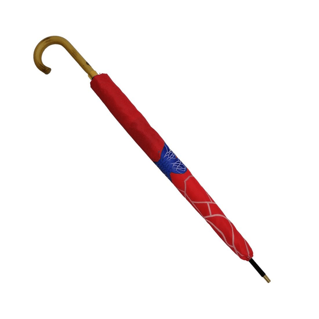 SOAKE Storm King Walking Stick Umbrella - Stained Glass Butterfly
