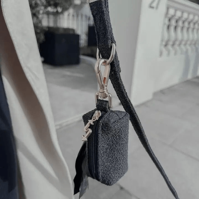 By Teddy Boucle Midnight - Poop Bag Holder 