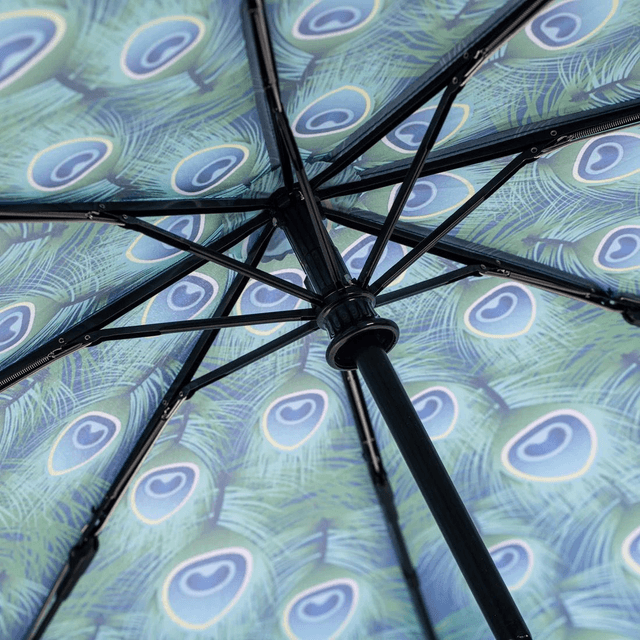SOAKE Storm King Folding Umbrella - Peacock