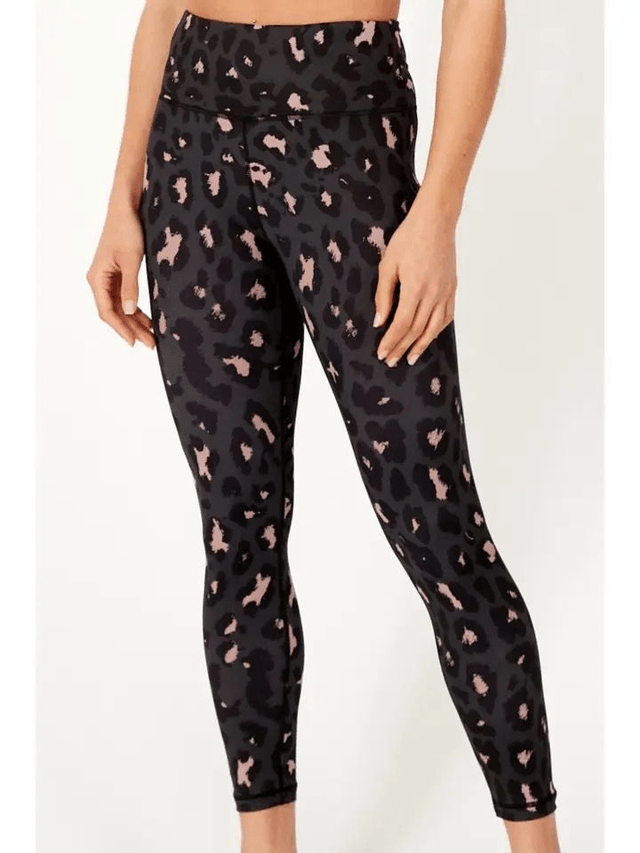 Born Nouli Sports 3/4 Leggings - Blush Leopard