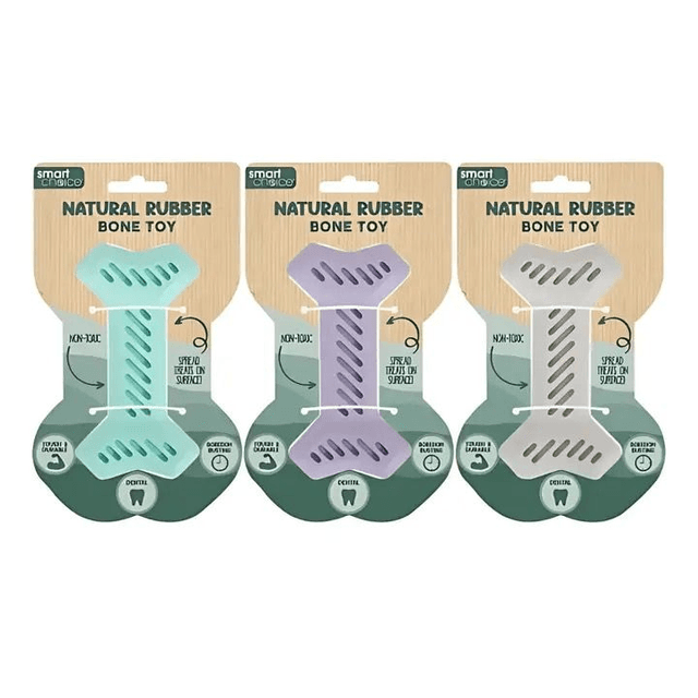 WufWuf - Natural Rubber Bone Toy