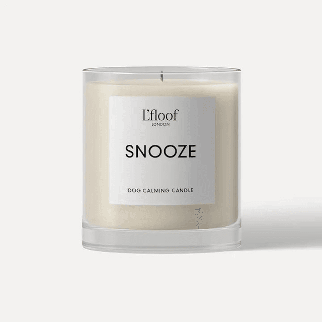 L&#039;floof SNOOZE Dog Calming Candle (Pine, Cedarwood, Lavender and Geranium) 