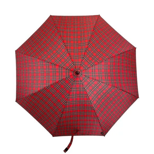 SOAKE Tartan Walker Umbrella - Red